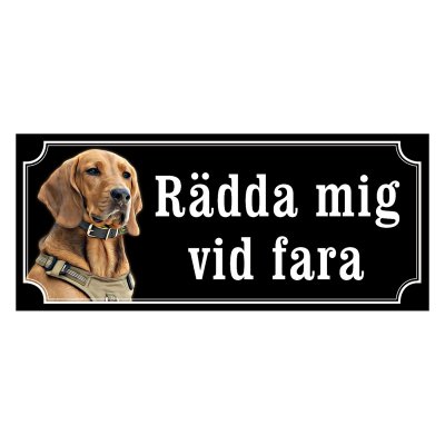 Ogar polski - emaljskylt