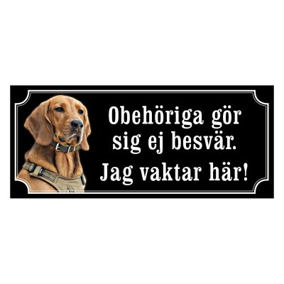 Ogar polski - emaljskylt