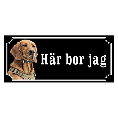 Ogar polski - emaljskylt