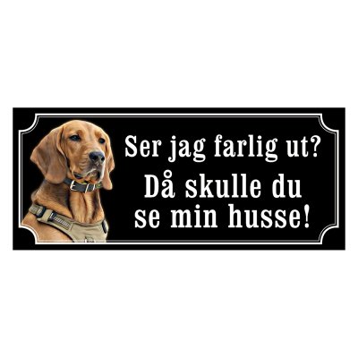 Ogar polski - emaljskylt