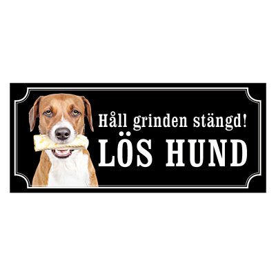 Hygenstövare - Hundskylt
