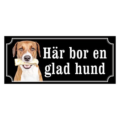 Hygenstövare - Hundskylt