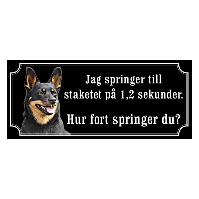 Lancashire heeler - Hundskylt