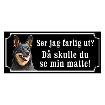 Lancashire heeler - Hundskylt