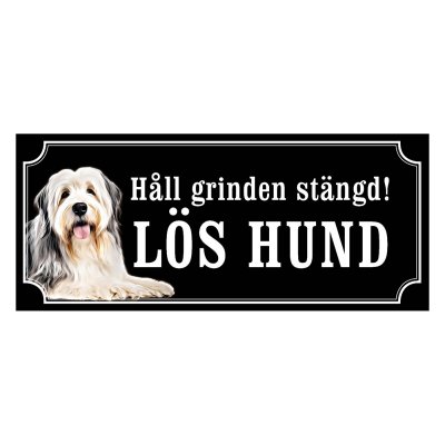 Old english sheepdog - Hundskylt