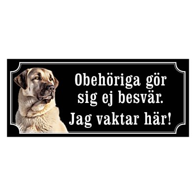 Kangal - Hundskylt