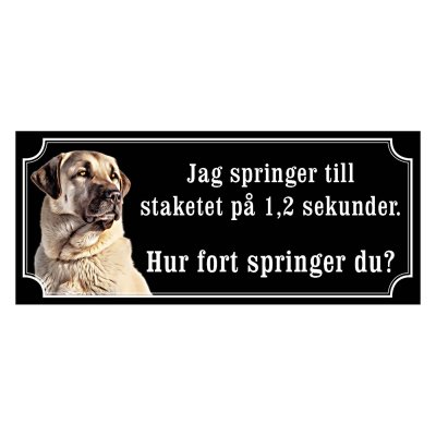 Kangal - Hundskylt