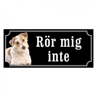 Parson russel terrier - hundskylt