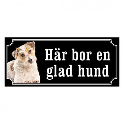 Parson russel terrier - hundskylt