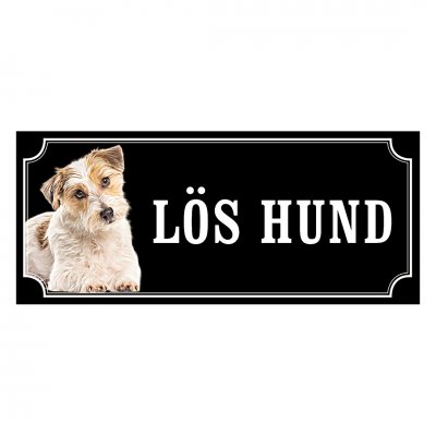 Parson russel terrier - hundskylt
