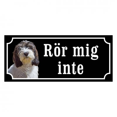 Petit basset griffon vendeen - hundskylt
