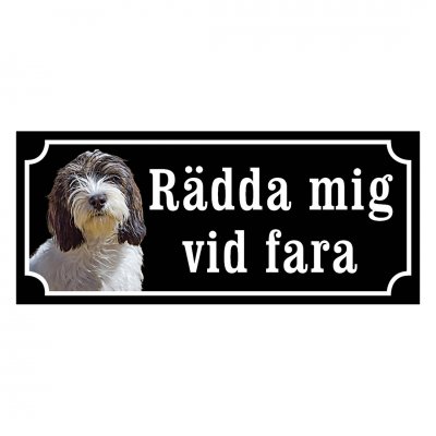 Petit basset griffon vendeen - hundskylt