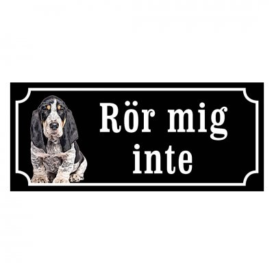 Petit Bleu de Gascogne - hundskylt