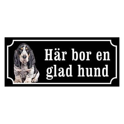 Petit Bleu de Gascogne - hundskylt