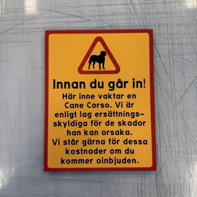Fynd - Innan du går in