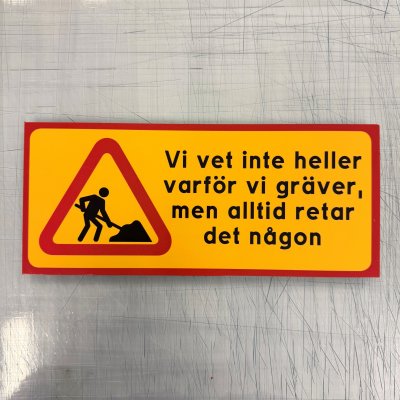 Fynd - Vi vet inte heller varför vi gräver