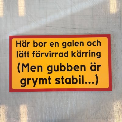 Fynd - Galen kärring
