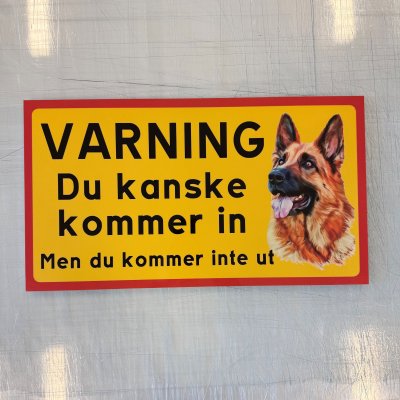 Fynd - Varning, reflekterande
