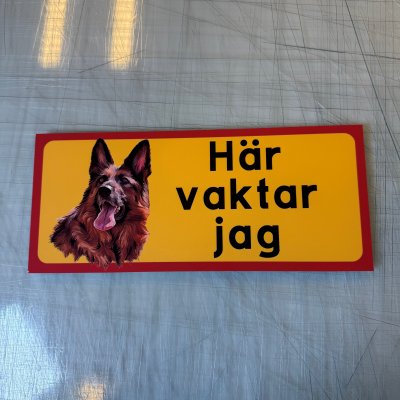 Fynd - Här vaktar jag - Schäfer