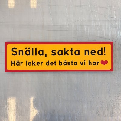 Fynd - Snälla sakta ned