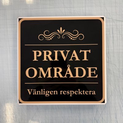 Fynd - Privat område