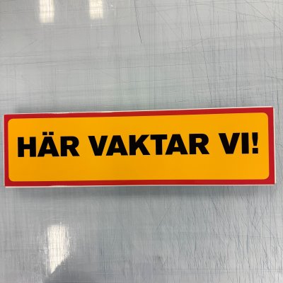 Fynd - Här vaktar vi
