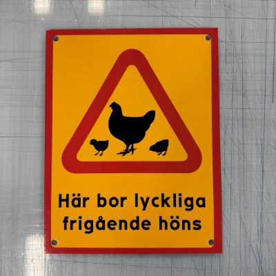 Fynd - Här bor lyckliga höns
