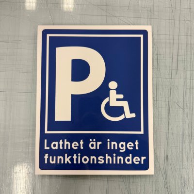 Fynd - Lathet är inget funktionshinder
