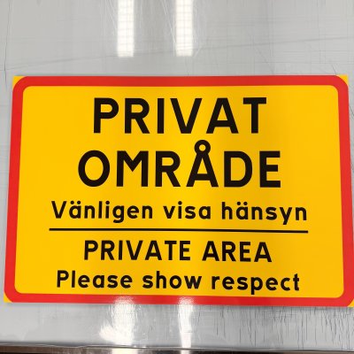 Fynd - Privat område