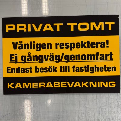 Fynd - Privat tomt