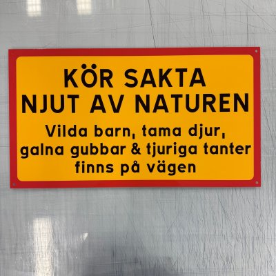 Fynd - Kör sakta njut av naturen