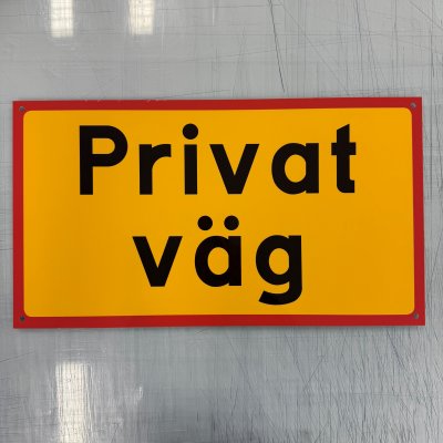 Fynd - Privat väg