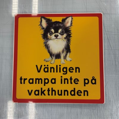 Fynd - Trampa inte på hunden