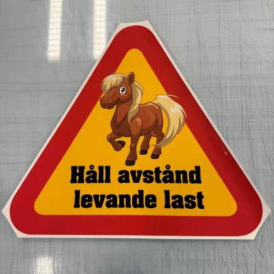 Fynd - Håll avstånd levande last