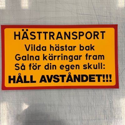 Fynd - Hästtransport, vilda hästar-galna kärringar