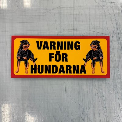 Fynd - Varning för hundarna