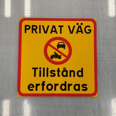 Fynd - Privat väg