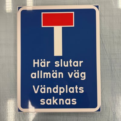 Fynd - Här slutar allmän väg