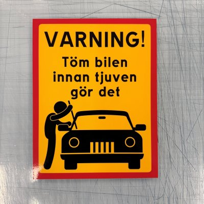 Fynd - Töm bilen innan tjuven