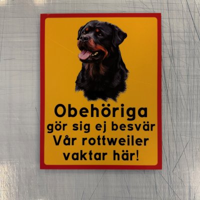 Fynd - Obehöriga rottweiler