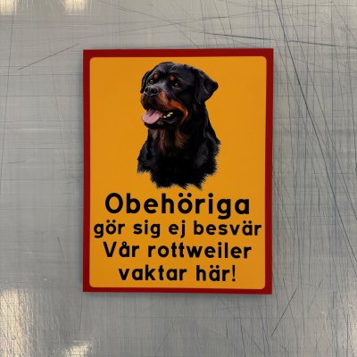 Fynd - Obehöriga, rottweiler
