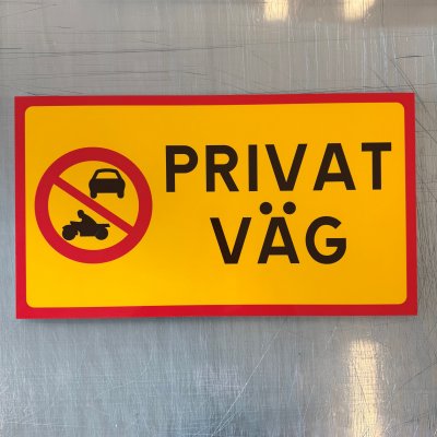 Fynd - Privat väg