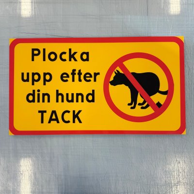 Fynd - Plocka upp efter din hund