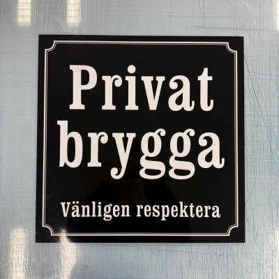 Fynd - Privat brygga