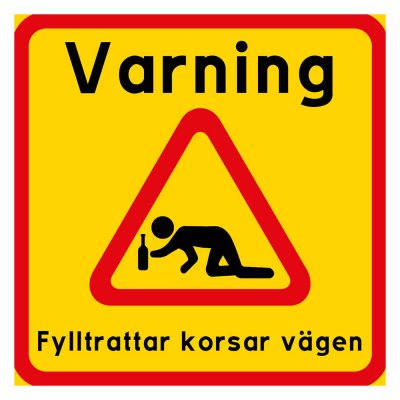 Fylltrattar korsar vägen