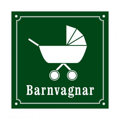 barnvagn barnvagnar gammaldagsstil emalj