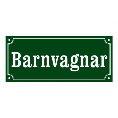 barnvagnar skyltar gammaldags stil emalj