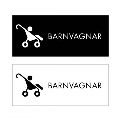 barnvagnar grafisk stil med illustration