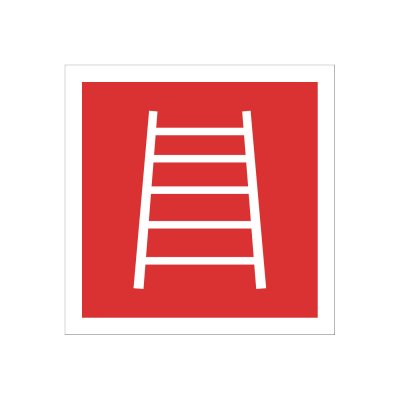 brandskylt brandredskapsskylt godkänd av arbetsmiljöverket stege