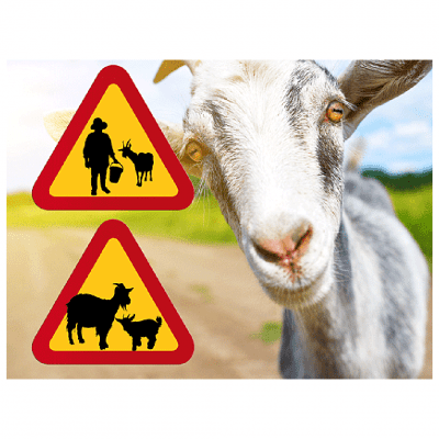 present till någon med getter skylt getter